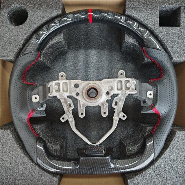 Best Price For Subaru WRX 2008 2009 2010 2011 2012 2013 2014 Custom Sport Hydrographic Film Steering Wheels Interior Accessories