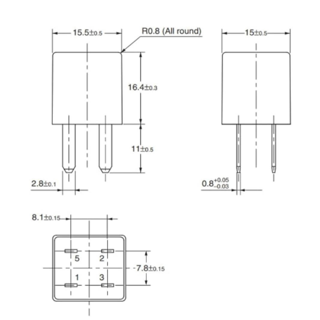 High Power Relay 8T2T-CA 8T2T-0101K-CA 8T2T-CA Relay 8T2T-CA 0101K 4016819