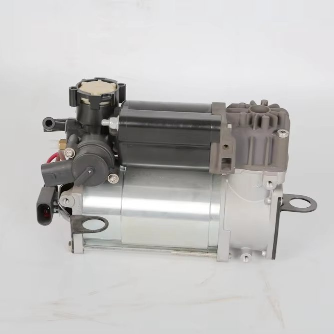 Air Shock Compressor Pump + Relay+ Valve Block for Mercedes W220 S430