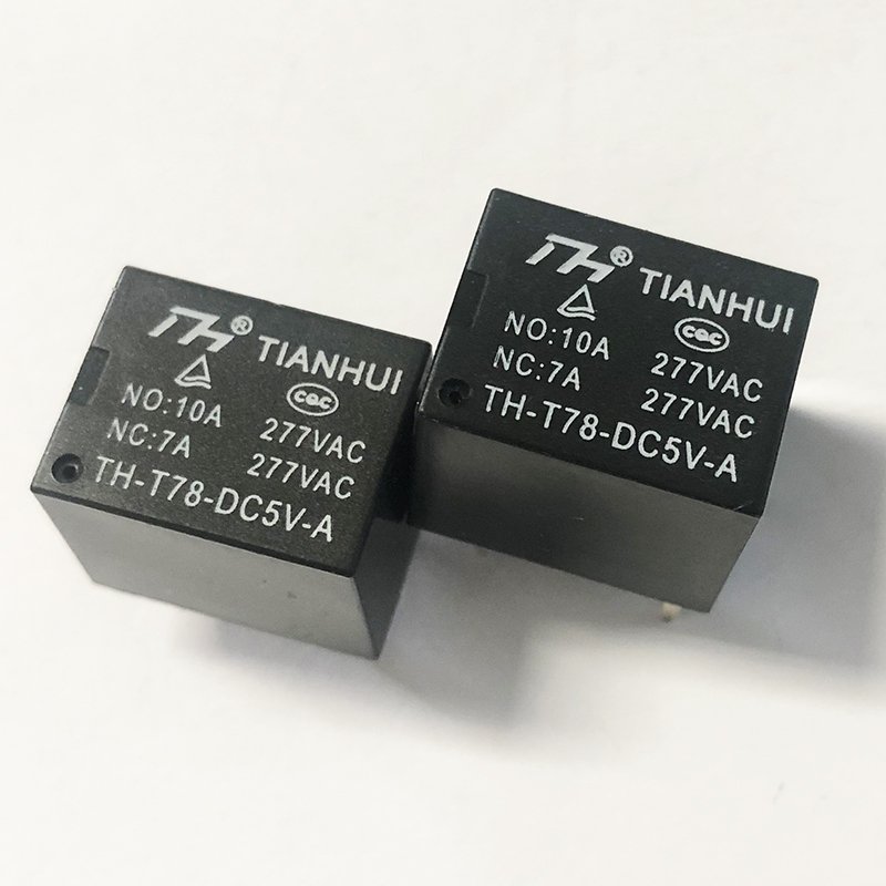 Tianhui T78-5V-A 4pin 5vdc Relay Automobile Anti-theft Relay