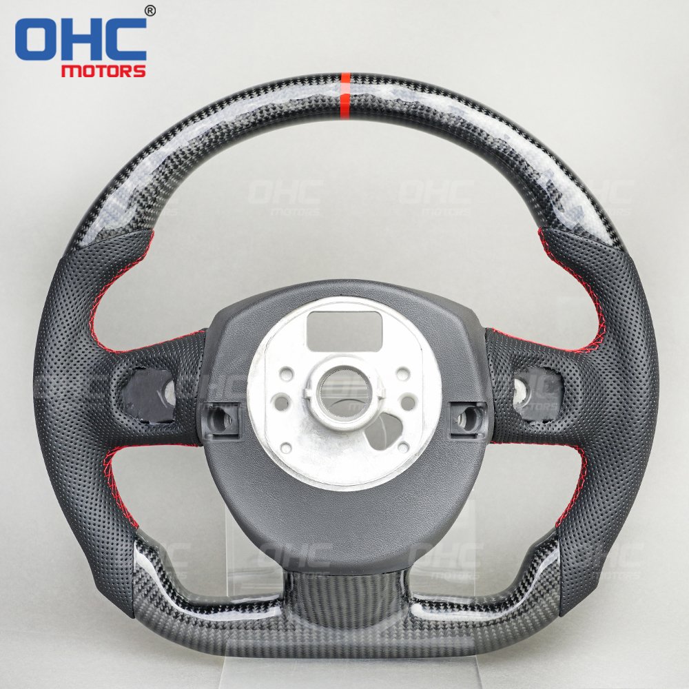 Volante Lenkrad for audi a5 A4 A3 A6 B8 Q5 Q7 steering wheel Real Carbon Fiber OHC MOTORS