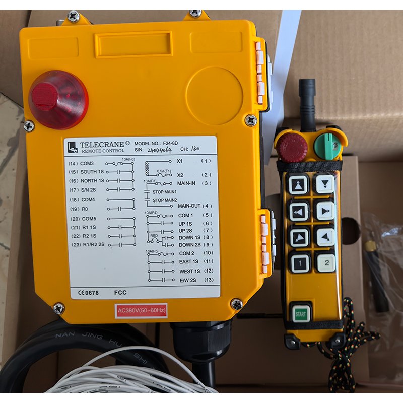 12 Volt 24V Wireless Remote Control Hydraulic Winch Stable signal Smart Single Speed Industrial Radio Truck Crane Remote Control
