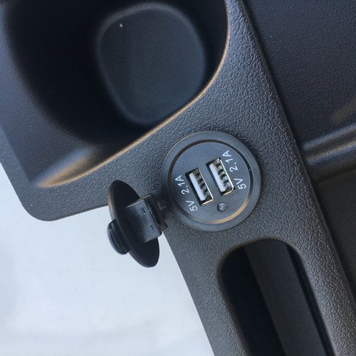 With USB Charging Wireless Charger Armrest Storage Box Tray for Toyota Land Cruiser FJ70 FJ76 FJ77 FJ78 FJ79 LC70 LC76 LC77 LC7