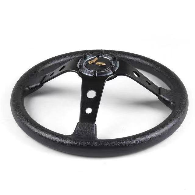 OEM wholesale custom Sport PVC material car steering wheel