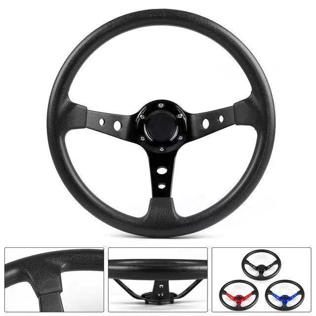 OEM wholesale custom Sport PVC material car steering wheel