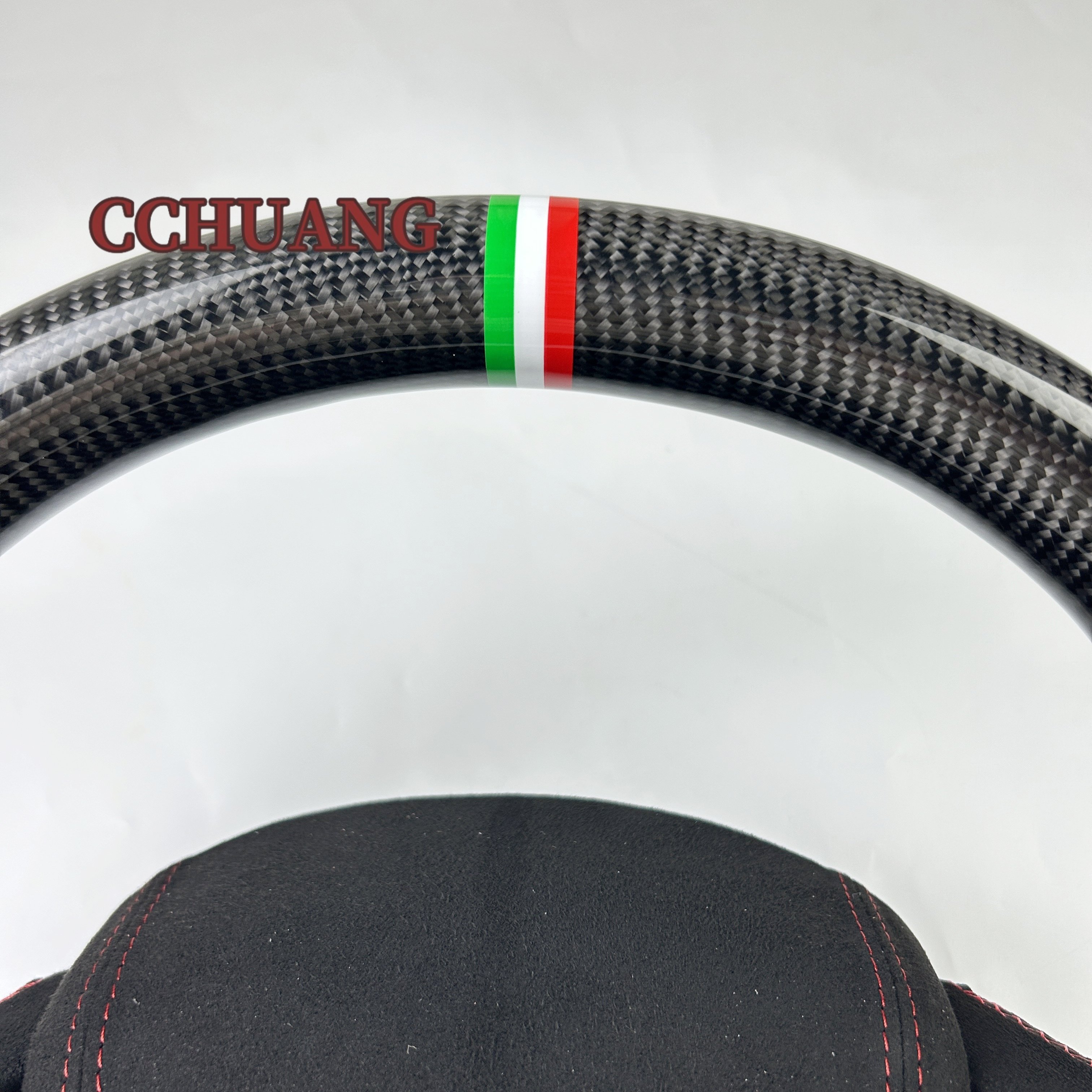 Customized true carbon fiber steering wheel fits the Infiniti Q50 Q50s QX50 Q60 QX60 automotive interior accessories