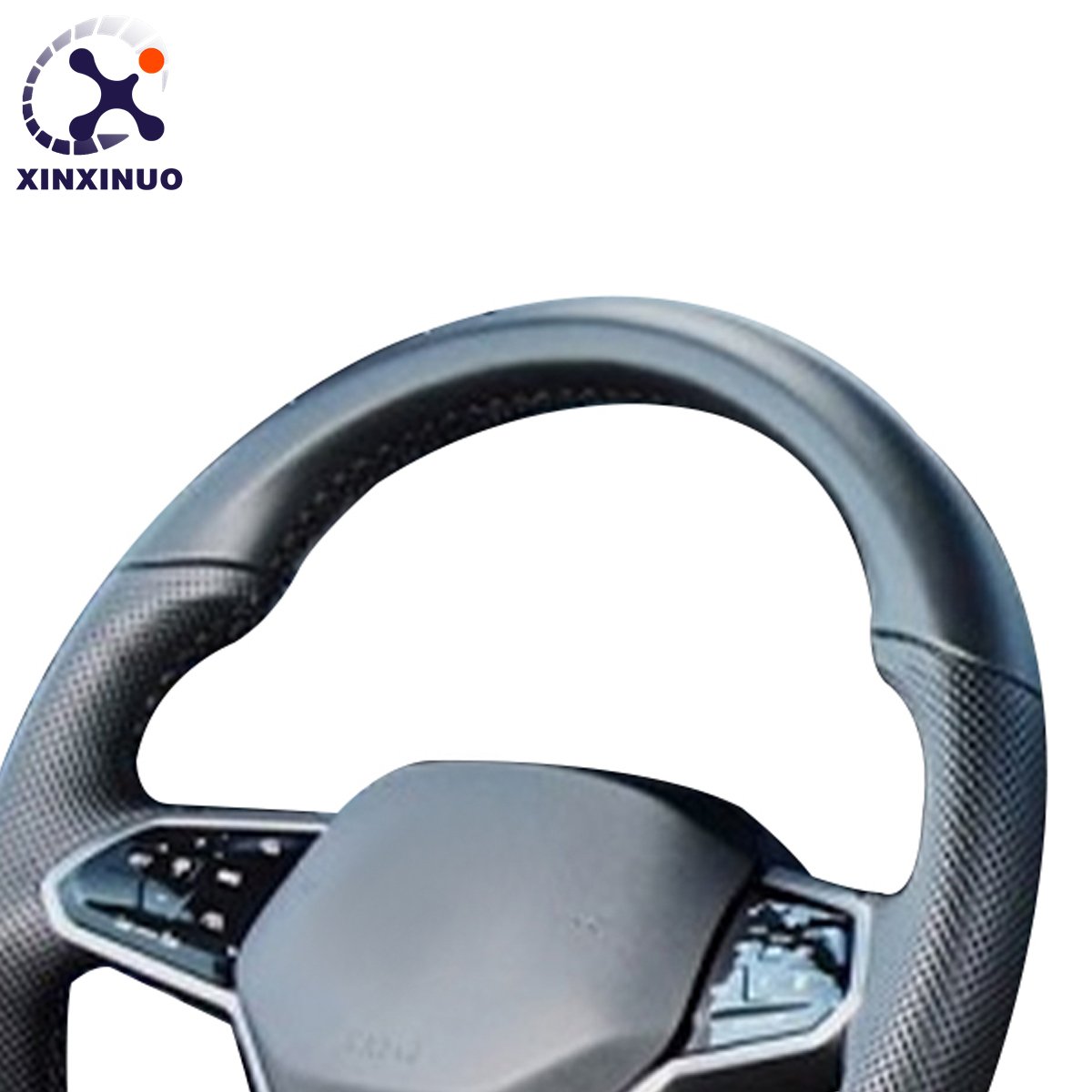 Customized Leather Steering Wheel Fit For Volkswagen 2012-2019 Golf R-Line GTI GTS GLI mk7 mk6 Models