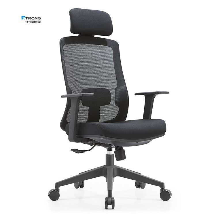 Hot New Design Ergonomic High Back Support Full Mesh Black Office Chair