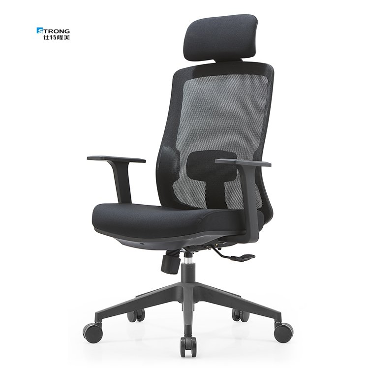 Hot New Design Ergonomic High Back Support Full Mesh Black Office Chair