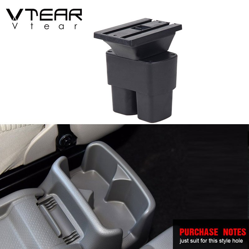 Vtear for Nissan NV200 Armrest Interior Center Console Storage Box Arm Rest Car-Styling Decoration Parts Accessories 2017 2016