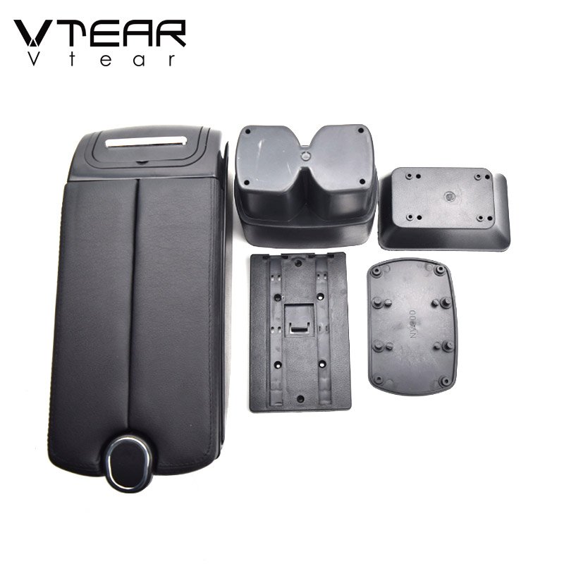 Vtear for Nissan NV200 Armrest Interior Center Console Storage Box Arm Rest Car-Styling Decoration Parts Accessories 2017 2016