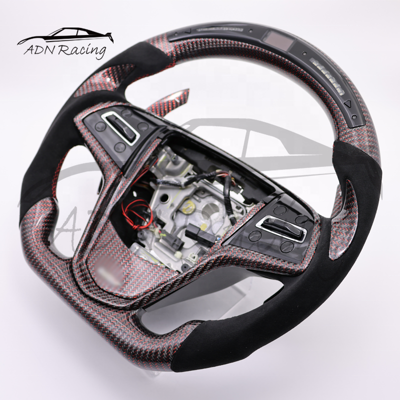 For Cadillac ATSV ATS CTSV Carbon Fiber Steering Wheel 2013-2019