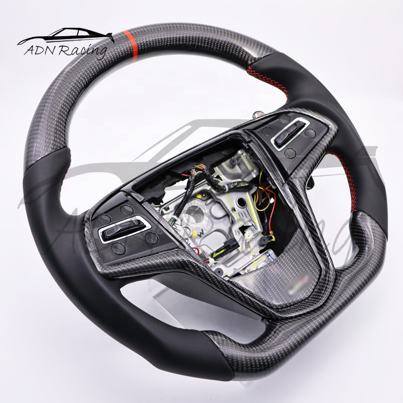 For Cadillac ATSV ATS CTSV Carbon Fiber Steering Wheel 2013-2019