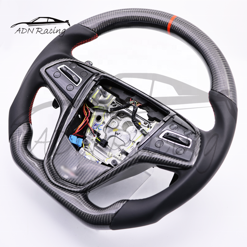 For Cadillac ATSV ATS CTSV Carbon Fiber Steering Wheel 2013-2019
