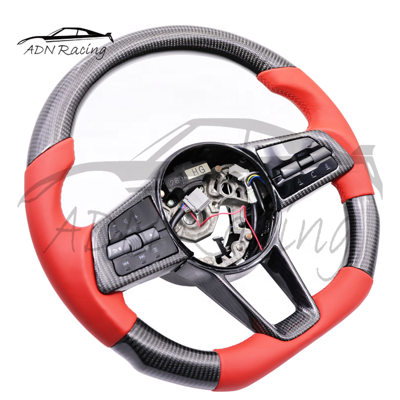 For NISSAN Z 400Z RZ34 Sport Carbon Fiber Steering Wheel 2023 2024