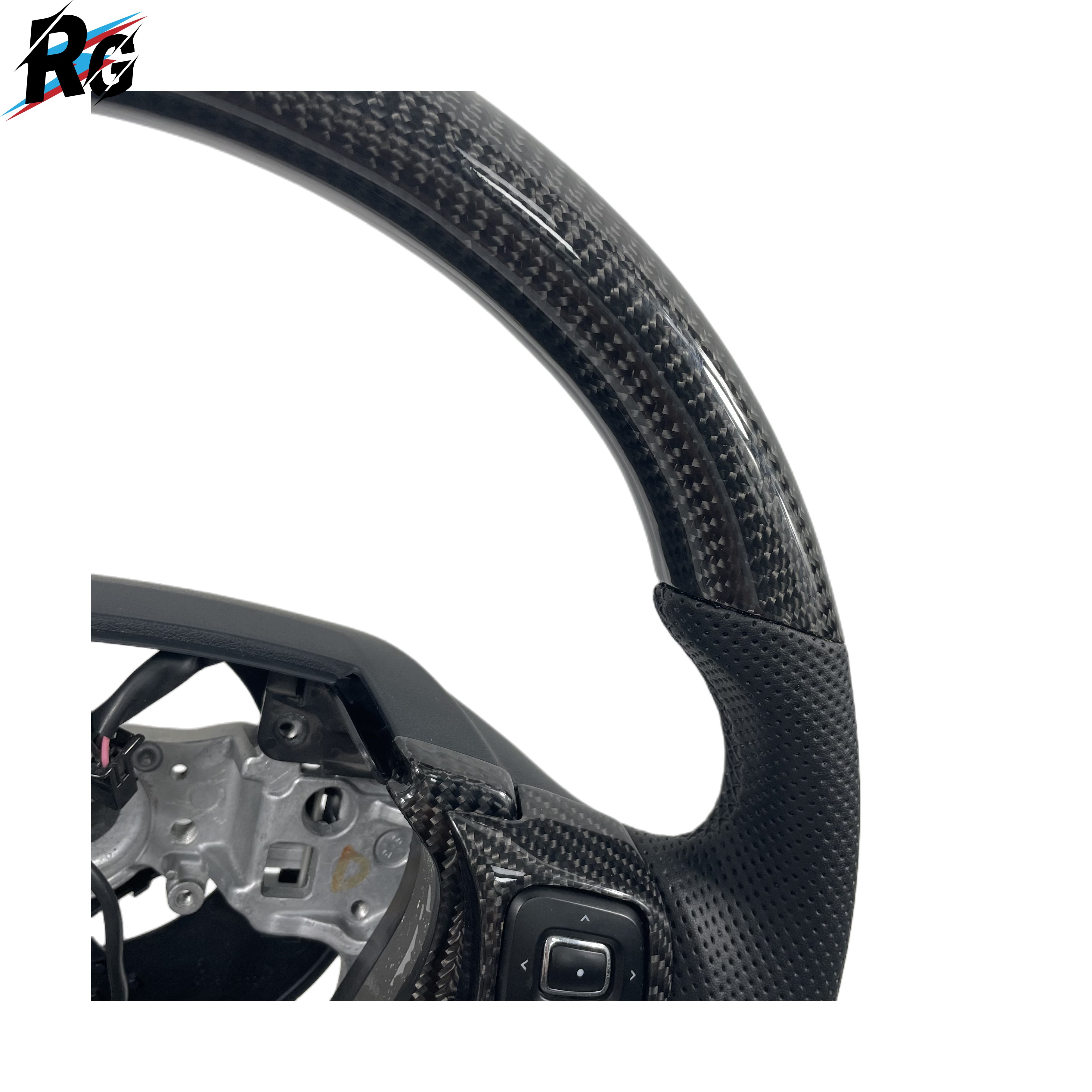New Arrival Factory Customizable GS Style Car Steering Wheel Carbon Fiber Steering Wheel For Toyota LEXUS