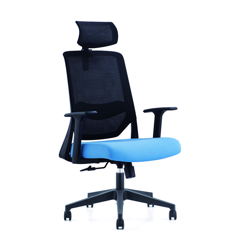 Durableity Massage Economic Simple Office Chair With Neck Support Leg Head Rest