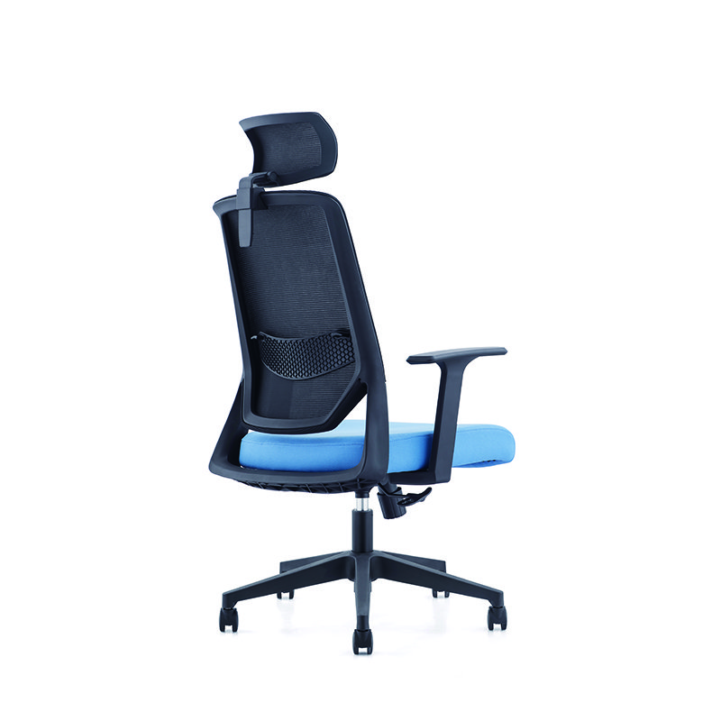 Durableity Massage Economic Simple Office Chair With Neck Support Leg Head Rest
