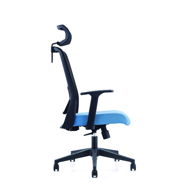 Durableity Massage Economic Simple Office Chair With Neck Support Leg Head Rest