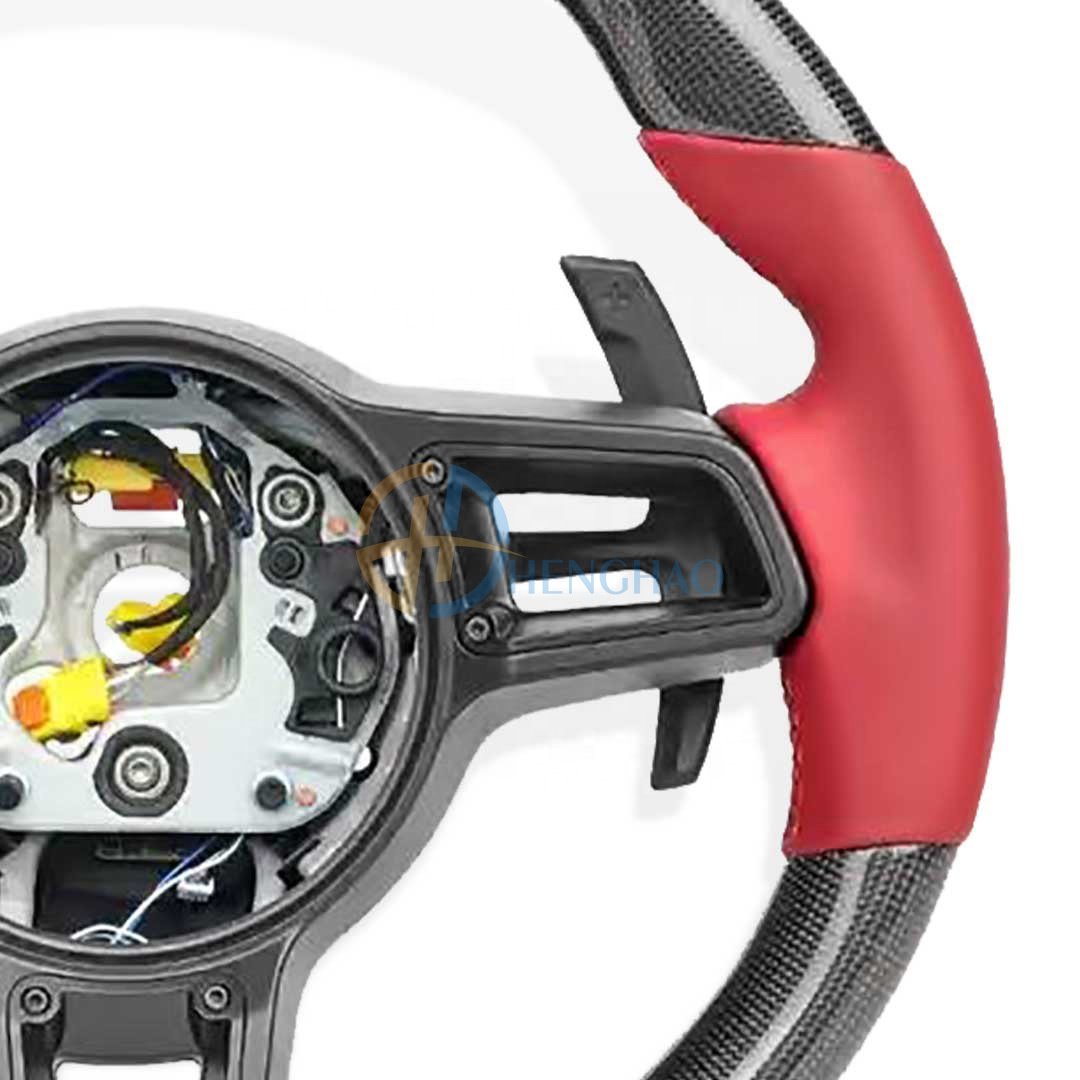 Factory Wholesale Price Carbon Fiber Steering Wheel Fit For Porsche Panamera Cayenne Cayman Boxster 718 991 911 Macan Upgrade