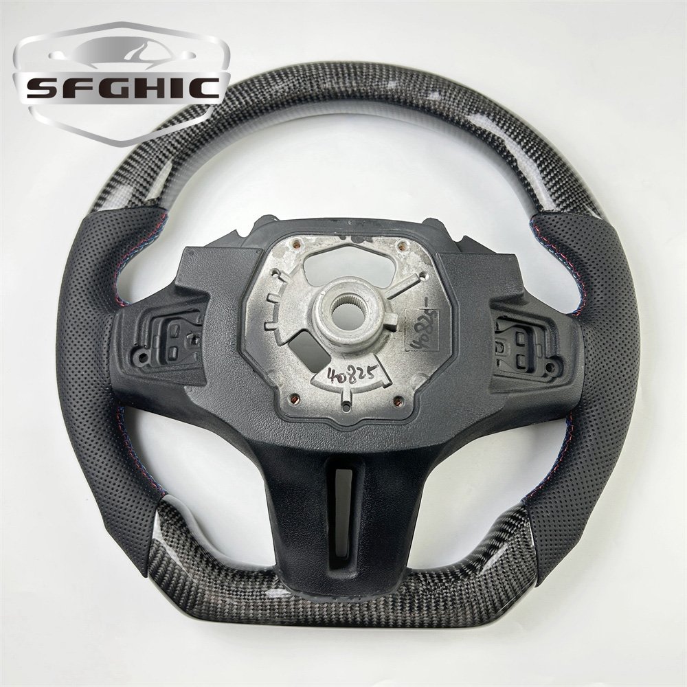 Customized Carbon Fiber Steering Wheel For BMW G20 G30 G21 G22 G23 3 Series 320i 325i 330i Car Modification Steering Wheel