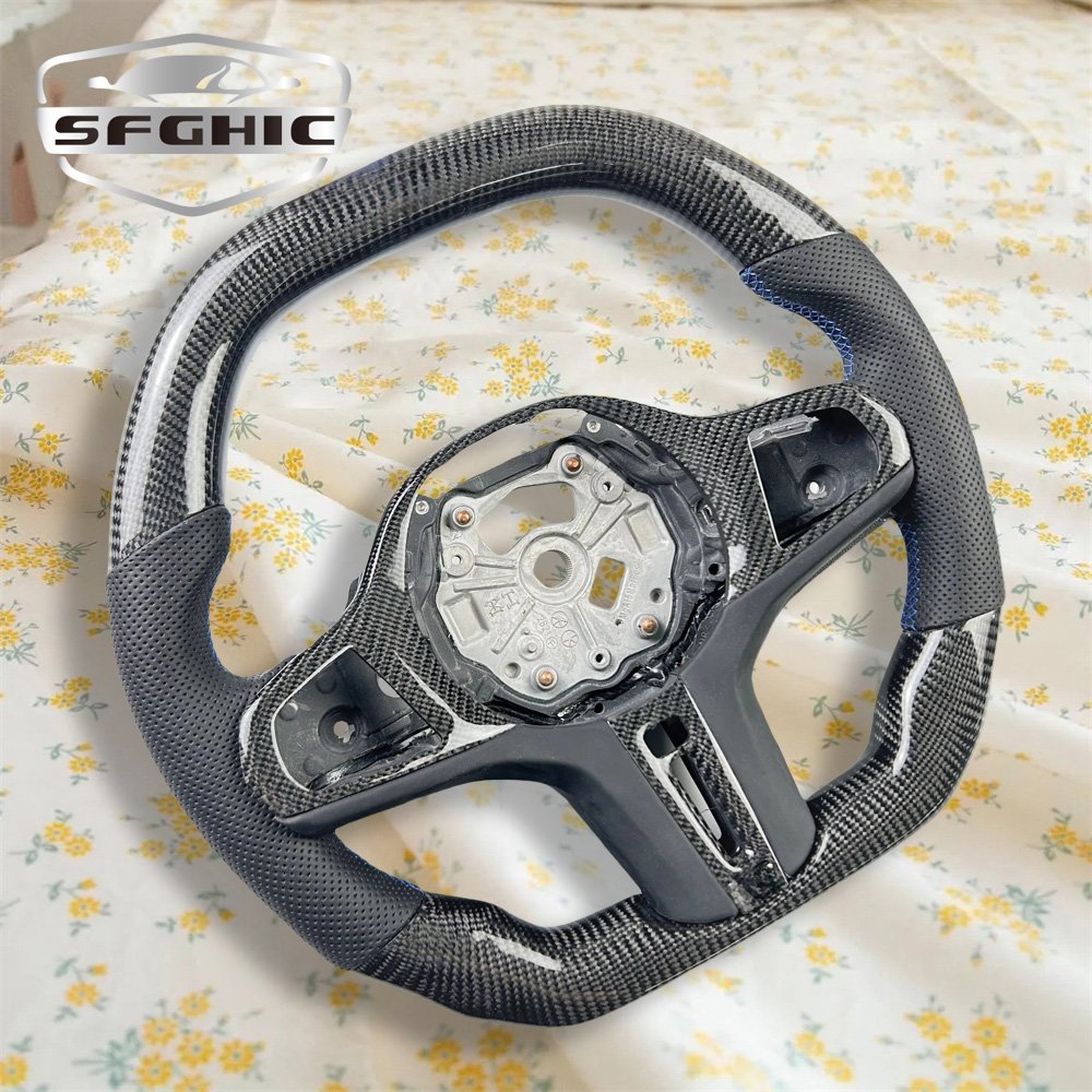 Customized Carbon Fiber Steering Wheel For BMW G20 G30 G21 G22 G23 3 Series 320i 325i 330i Car Modification Steering Wheel