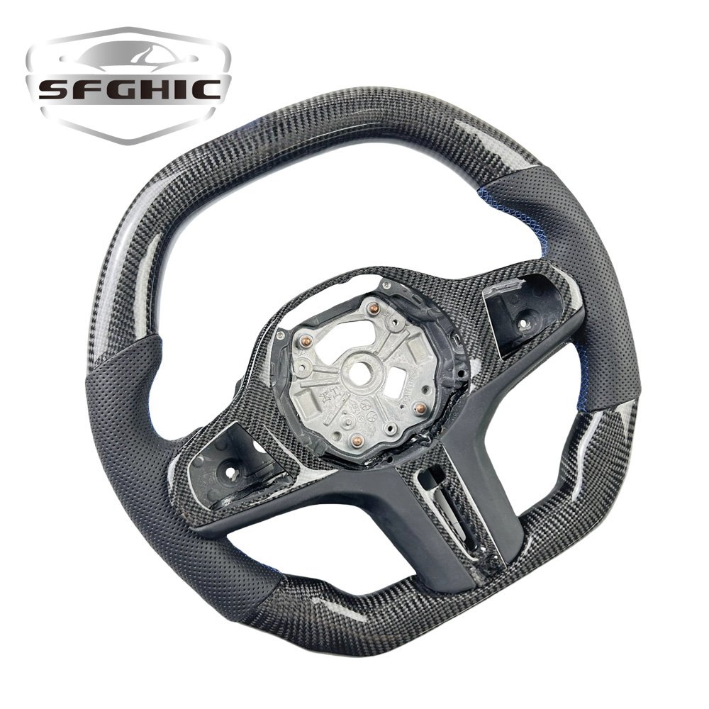 Customized Carbon Fiber Steering Wheel For BMW G20 G30 G21 G22 G23 3 Series 320i 325i 330i Car Modification Steering Wheel