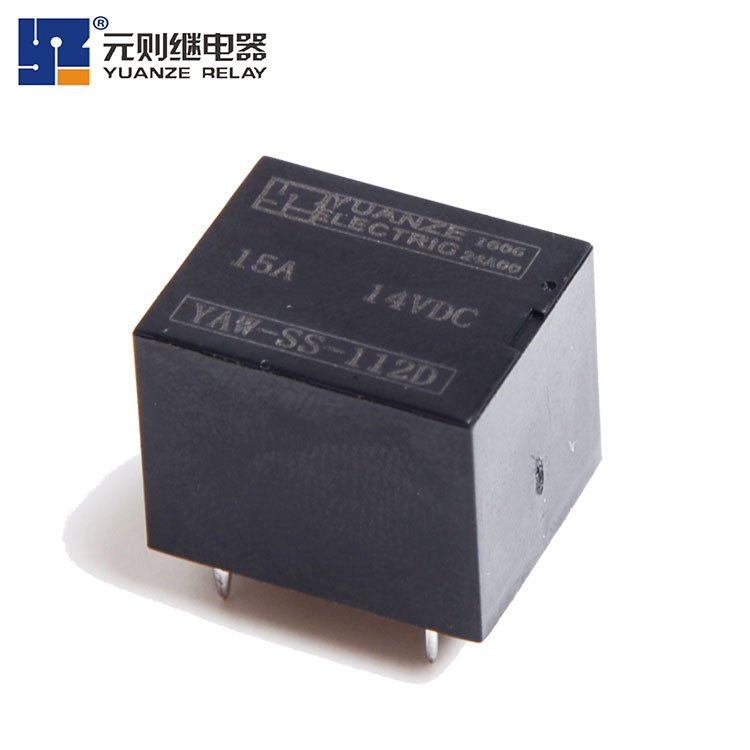 YAW 15A Automatic Window Control DC Relay Turn Light Control General Purpose Car Relay 15A 14VDC 0.8W Black AUTO Automotive 8.5g