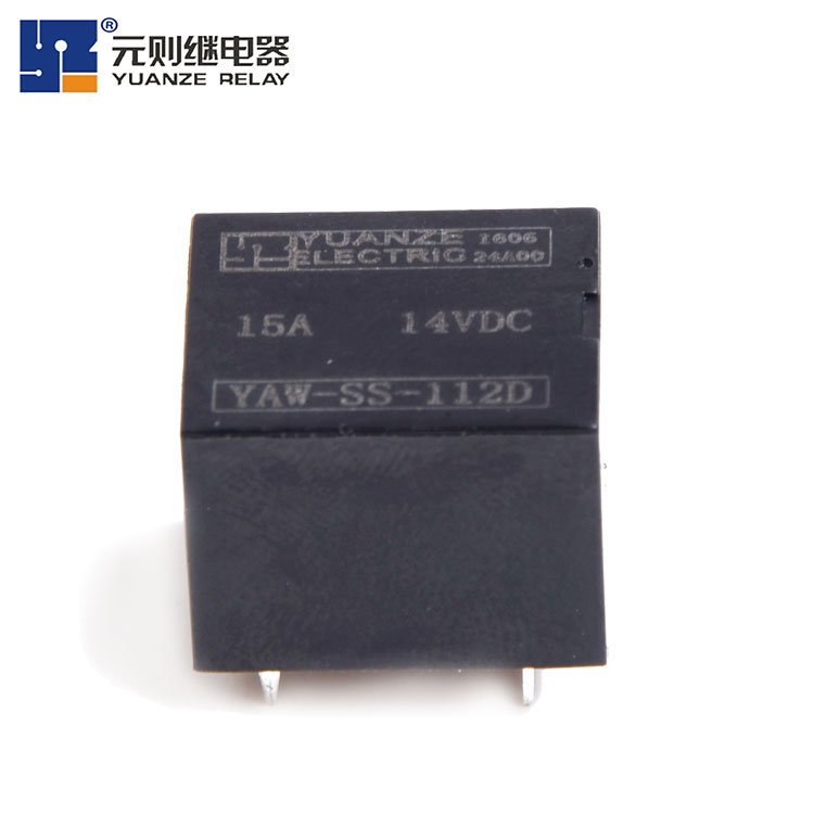 YAW 15A Automatic Window Control DC Relay Turn Light Control General Purpose Car Relay 15A 14VDC 0.8W Black AUTO Automotive 8.5g