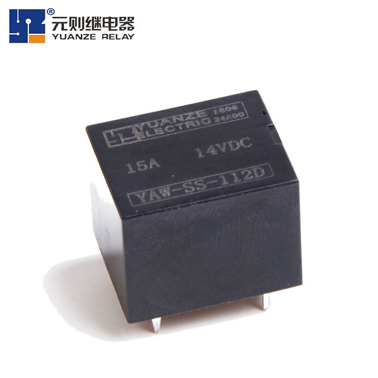 YAW 15A Automatic Window Control DC Relay Turn Light Control General Purpose Car Relay 15A 14VDC 0.8W Black AUTO Automotive 8.5g