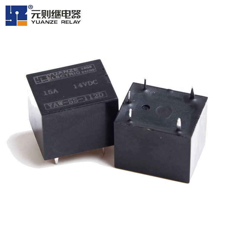 YAW 15A Automatic Window Control DC Relay Turn Light Control General Purpose Car Relay 15A 14VDC 0.8W Black AUTO Automotive 8.5g