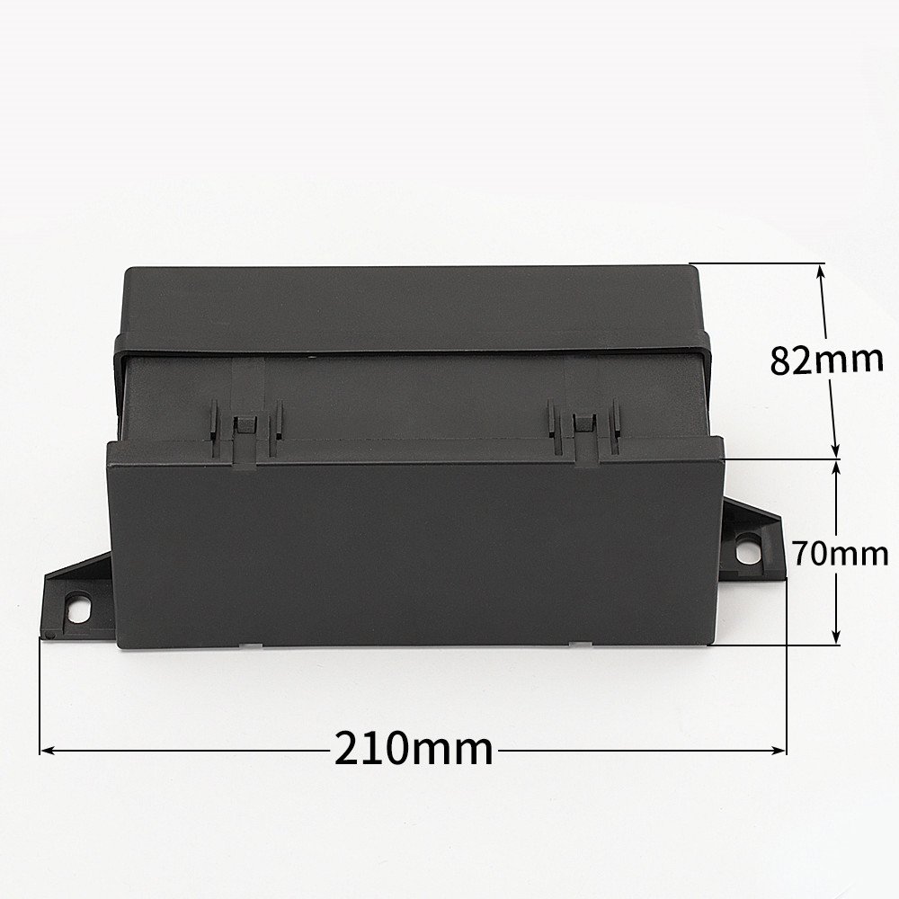 12V 6 Slots Relay Block and 11 Slots ATC/ATO Fuse Block With Relay and Blade Fuses for Car Automotive Waterproof Fuse Relay Box
