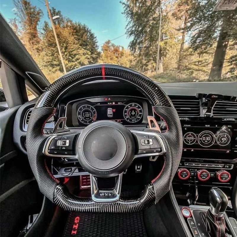 Factory sale Car Modification Auto Car steering wheel for VW Golf 7CC Magotan POLO Sagitar Passat GTI