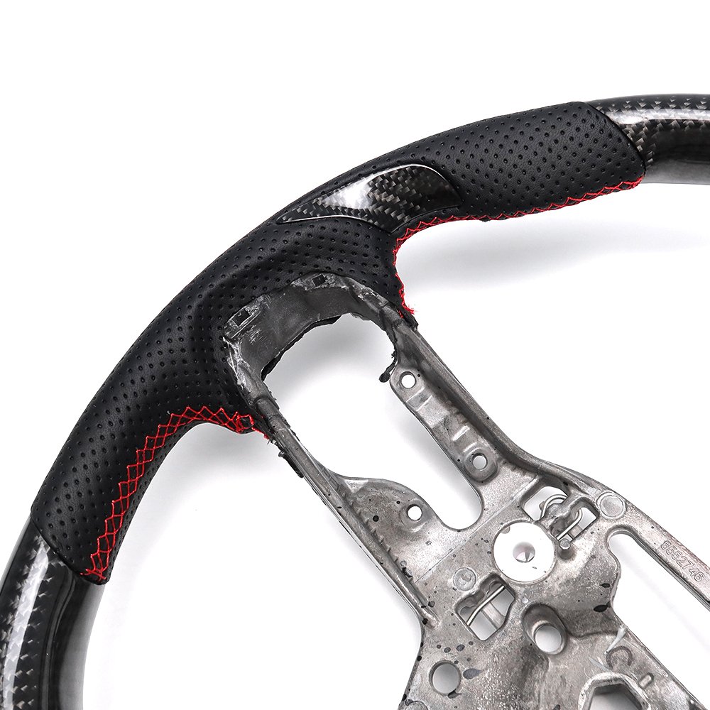 For Ford Mustang S650 Dark Horse V8 GT EcoBoost 2024+ Steering Wheel Replacement Carbon Fiber Car Accessories