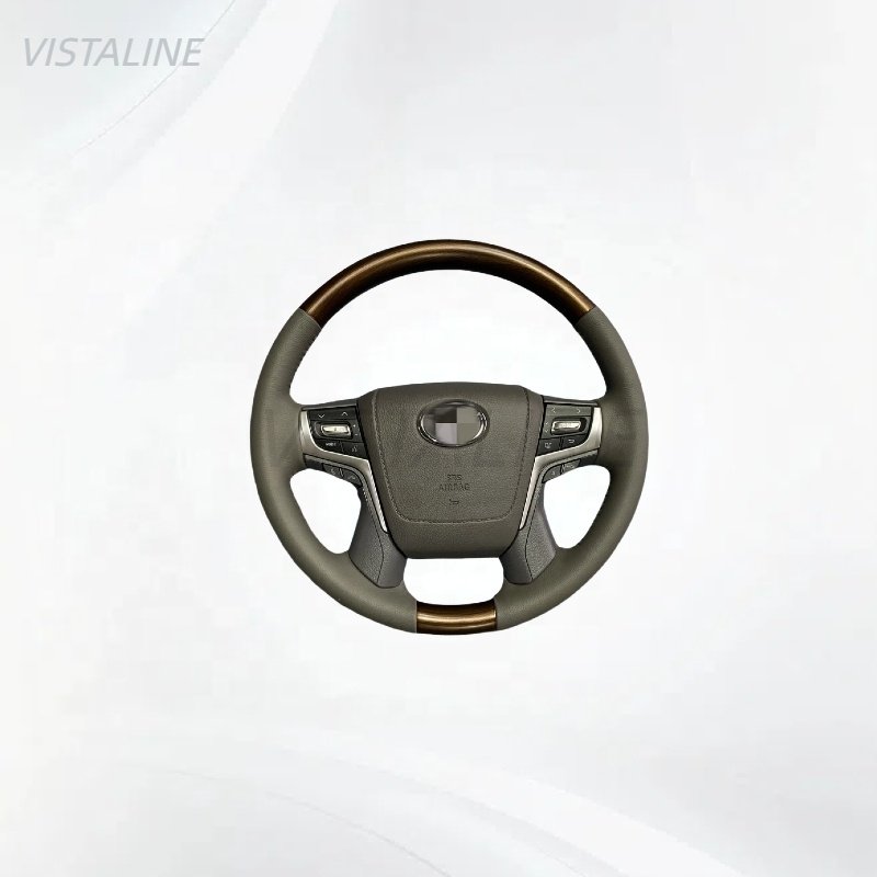 Car Steering Wheel for Land Cruiser LC200 2008-2021 and Prado 2010-2021 Upgrade