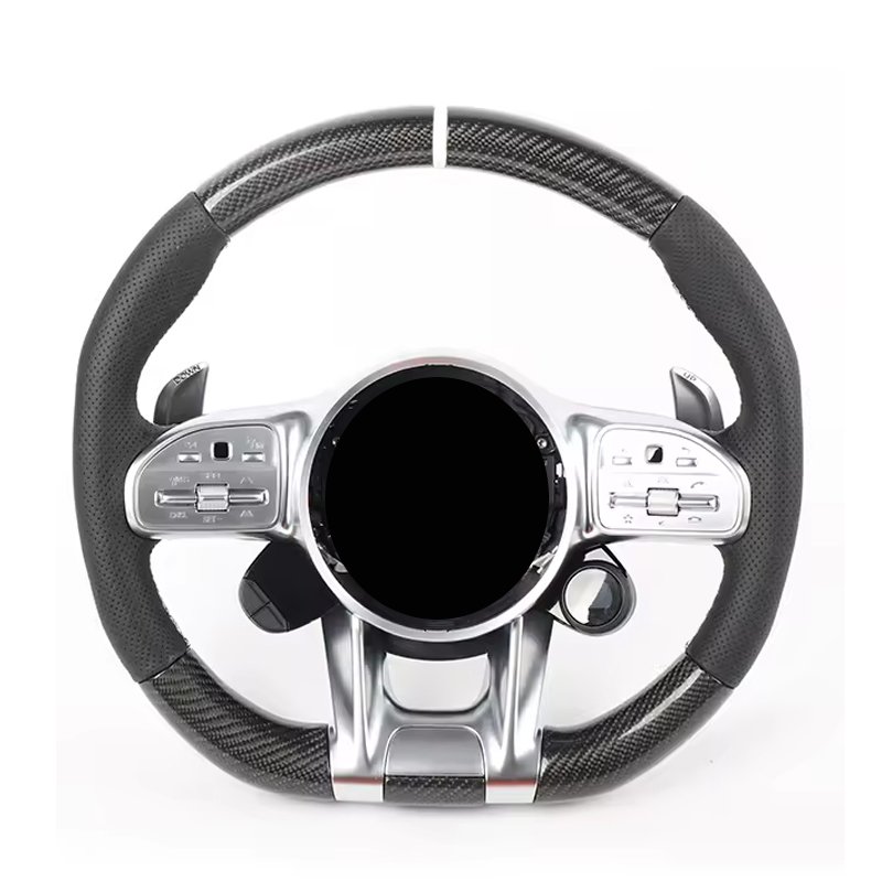 For Mercedes Benz AMG steering wheel is suitable for upgrading new models AMG C63 E63 E53 GT FLE GLS A35 GLB35 CLA G63