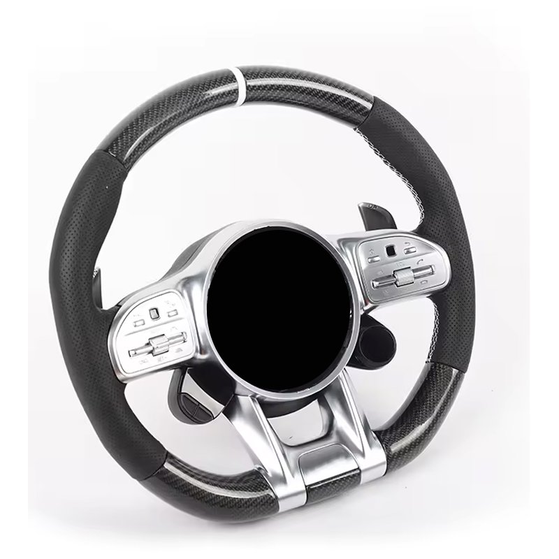 For Mercedes Benz AMG steering wheel is suitable for upgrading new models AMG C63 E63 E53 GT FLE GLS A35 GLB35 CLA G63