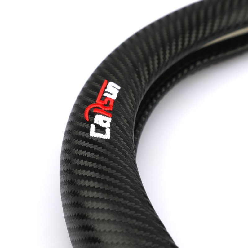 PU Car Steering Wheel C6190 Handle Square PU Steering Wheel Cover 38CM Size