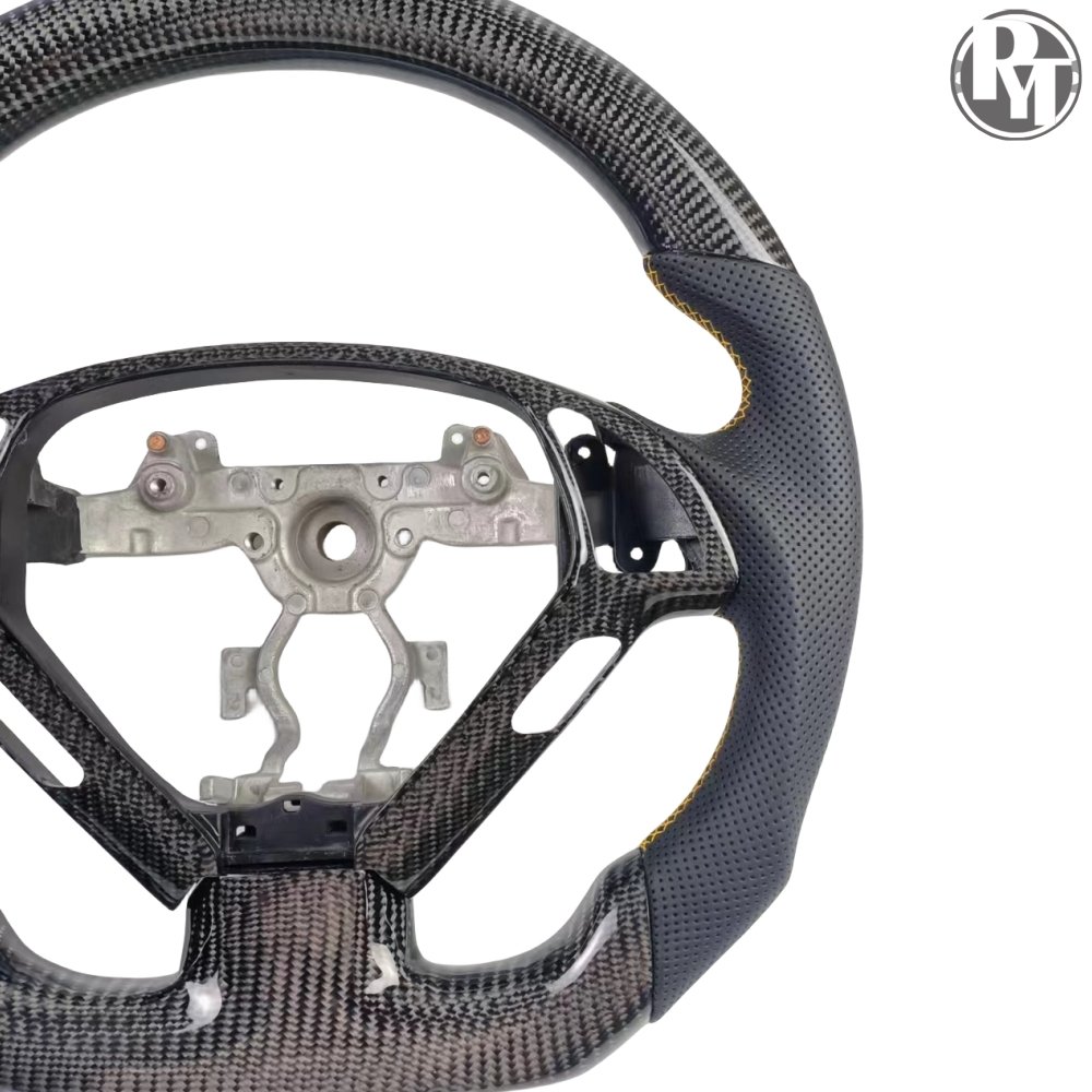 Hot sale car interior accessories carbon fiber sports steering wheel for Infiniti G35 G37 Q50 Q60 FX35 QX70