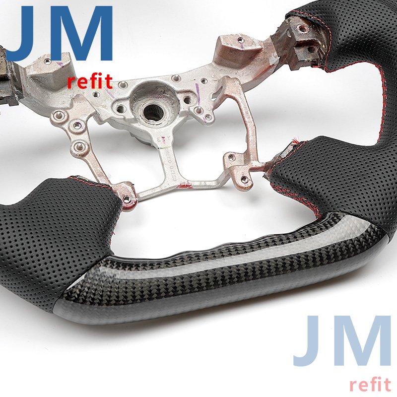 Wholesalers Car Steering Wheel Carbon For Toyota Crown 2010 2011 2012 2013 2014 Leather Steering Wheel