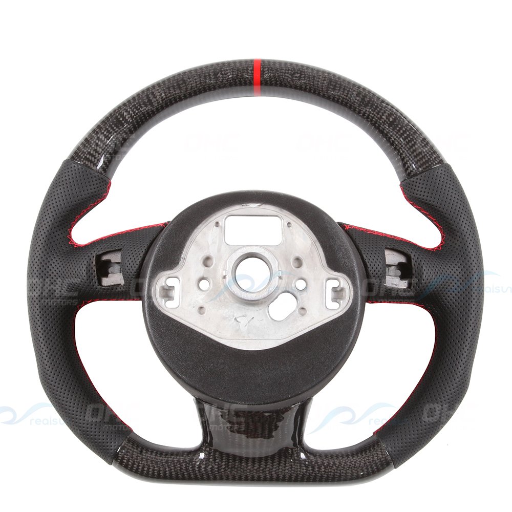 Top quality 100%Real Carbon Fiber Steering Wheel Fashion durable Steering Wheel