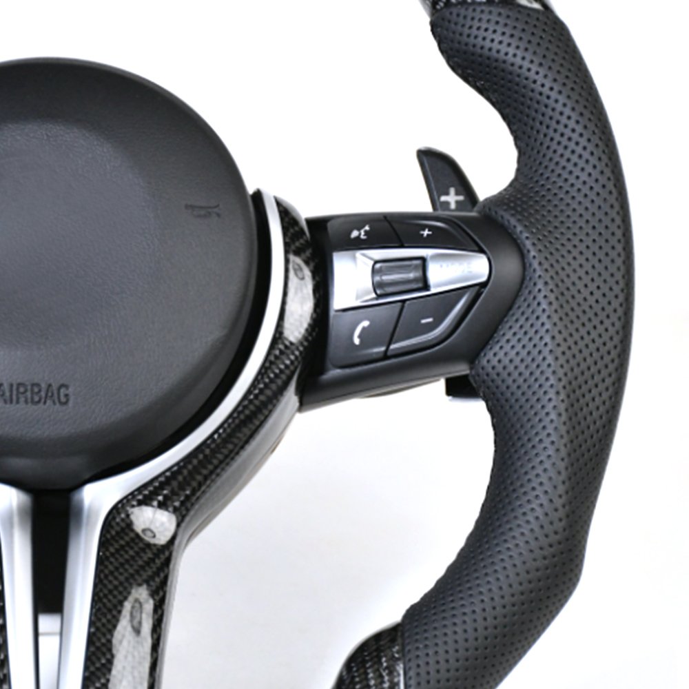 100% Real Carbon Fiber Steering Wheel for BMW F10 F30 F32 F20 F07 F01 F02 F22 F87 F12 F06 F35 carbon fiber steering wheel