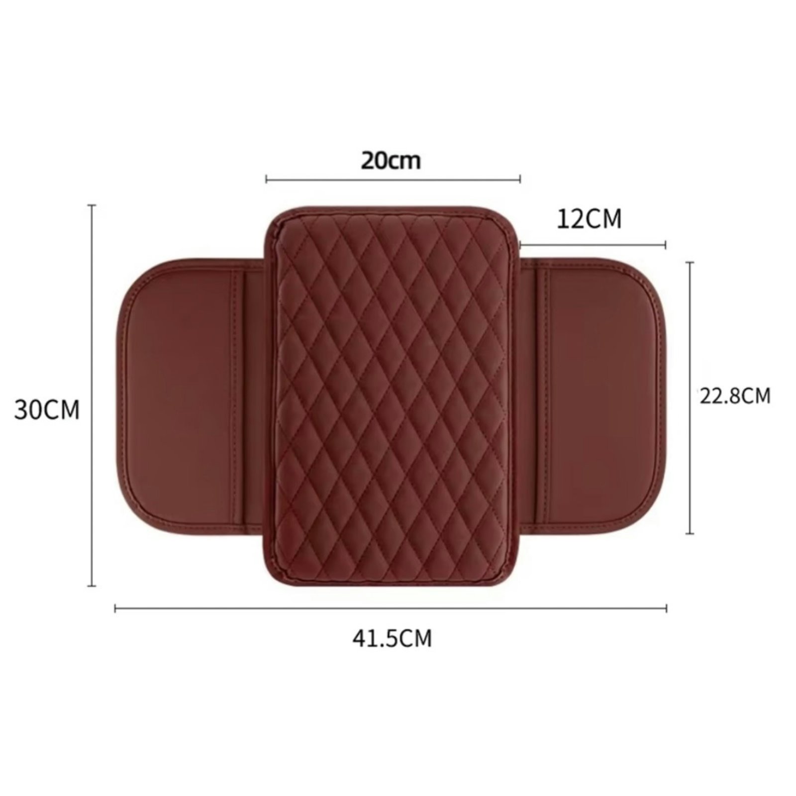 Memory Foam PU Leather Car Armrest Mat Cushion Center Console Arm Rest Protection Cushion Auto Armrests Storage Box Cover Pad