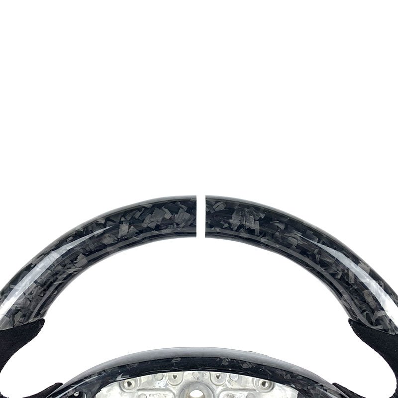 Customized Forged Carbon Fiber Suede Car Steering Wheel FOR Infiniti G37 G25 G35 Coupe Sedan Q60 2008 2009 2010 2011 2012 2014