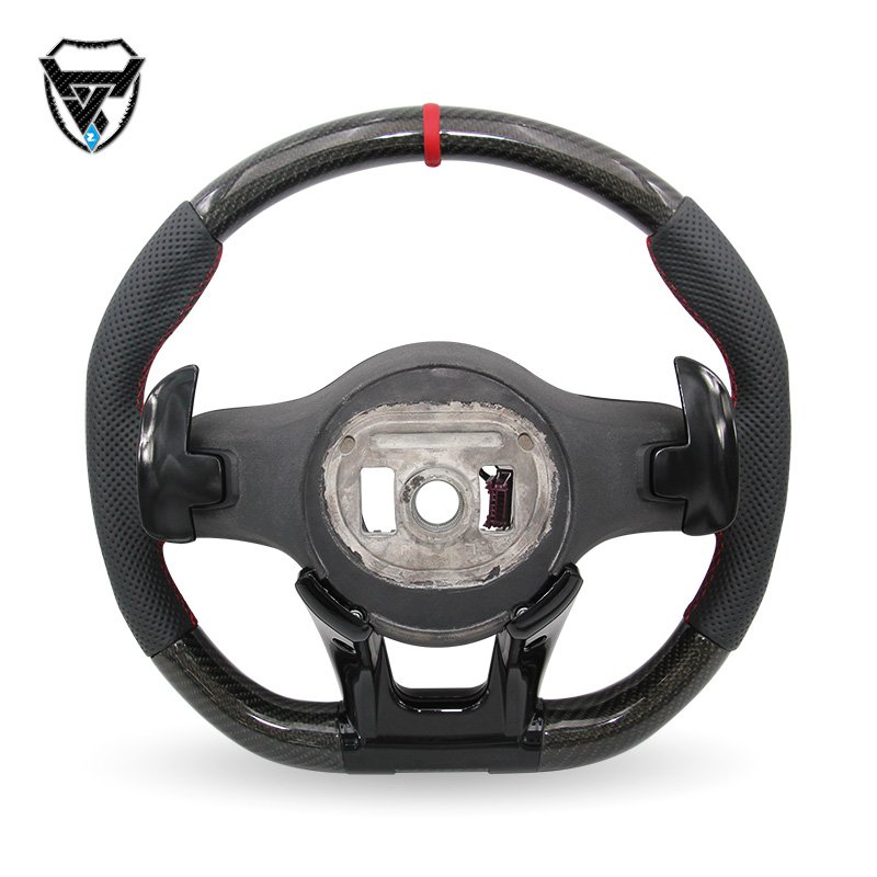 Carbon brazing custom color modification steering wheel for Mercedes Benz C GLC E S CLS AMG zc-809-t7-y