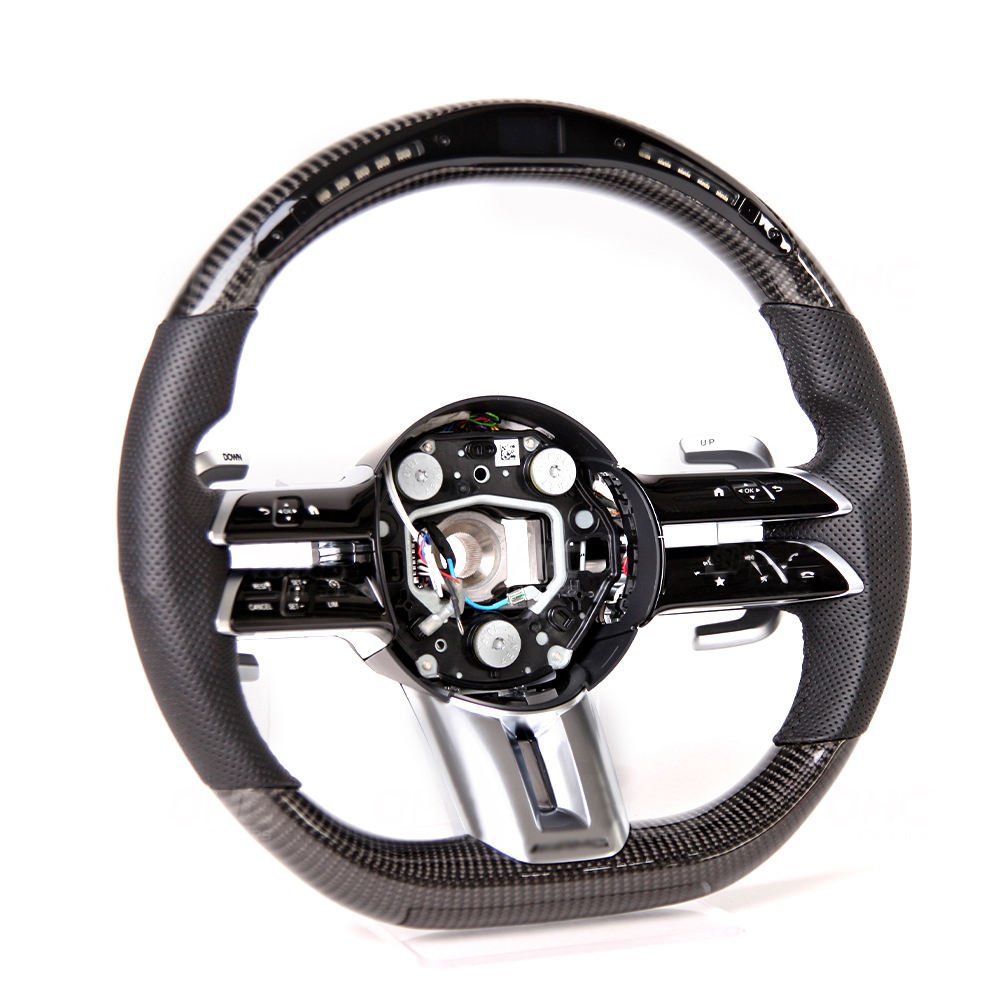 Carbon Fiber Steering Wheel Fit For Mercedes benz AMG Class E C 2021-2022 EQS GT 2022