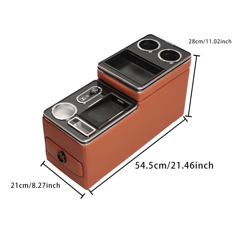 Center Console Box Car Armrest Universal Middle Row Toyota Ideal L8L9 One With Wireless Charging Car Armrest Storage Box