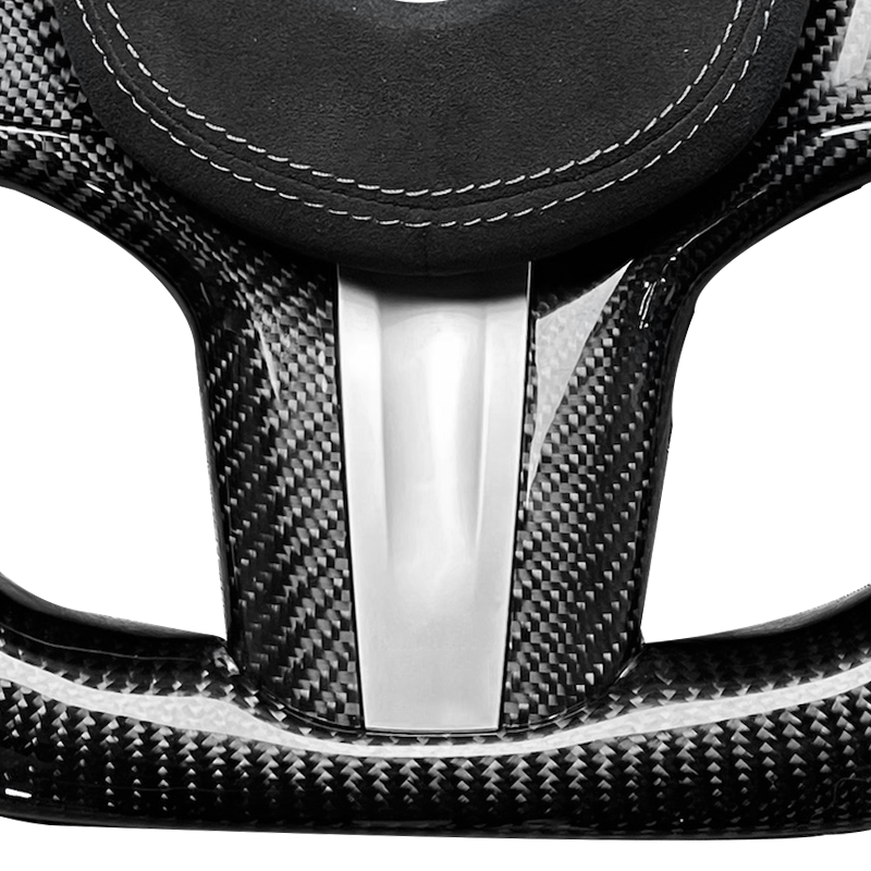 Black LED carbon fiber suede handle modified steering wheel for X1 X2 X3 X4 F10 F06 F91 F92 F93 F12 F13 F90 F36 F35 ZC-550D-T1