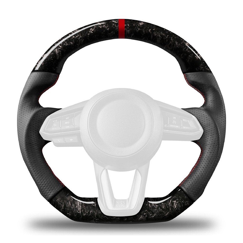 Good Quality Good-Looking Luxury Car Steering Wheel Carbon Fiber Beauty Upgraded Steering For Your Ride
