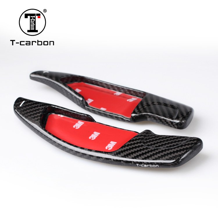 T-carbon Carbon Fiber Paddle Shifter For BWM G20 Toyota A90 Supra Magnetic Steering Wheel Shifting Paddles Car Accessories